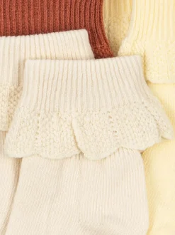 3 Pack Frill Socks