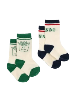 2 Pack Rib Fries Socks