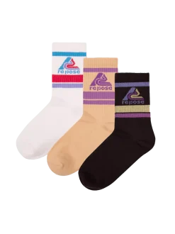 3-pack sporty socks