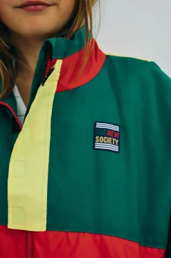 Pansy Jacket Color Block