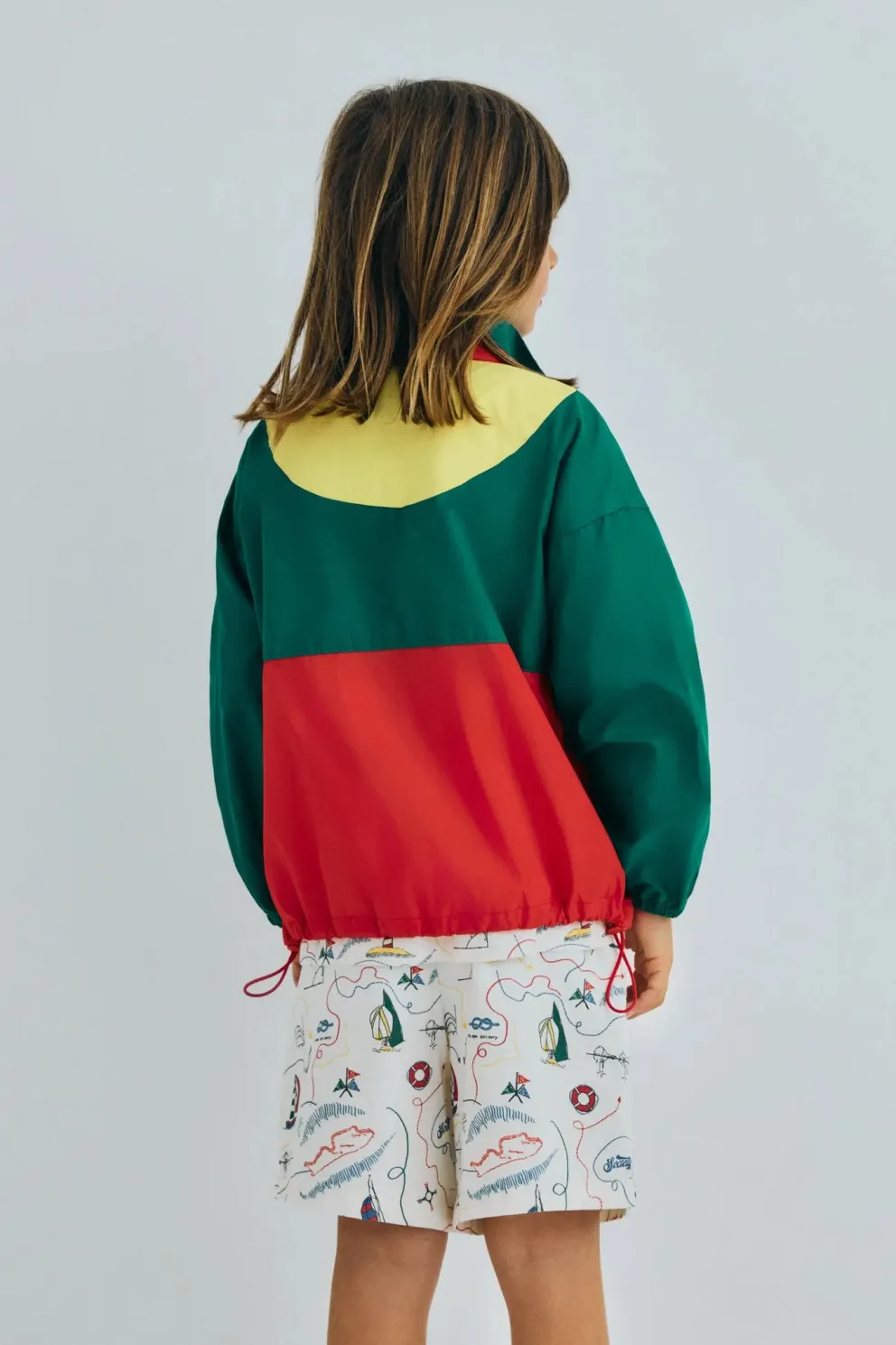 Pansy Jacket Color Block