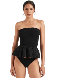 Peplum Mini Skirt