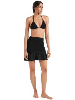 Peplum Mini Skirt
