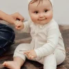 Piżamka niemowlęca pointelle na suwak Allie