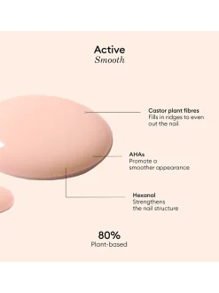 Pielęgnacyjny lakier do paznokci Active Smooth