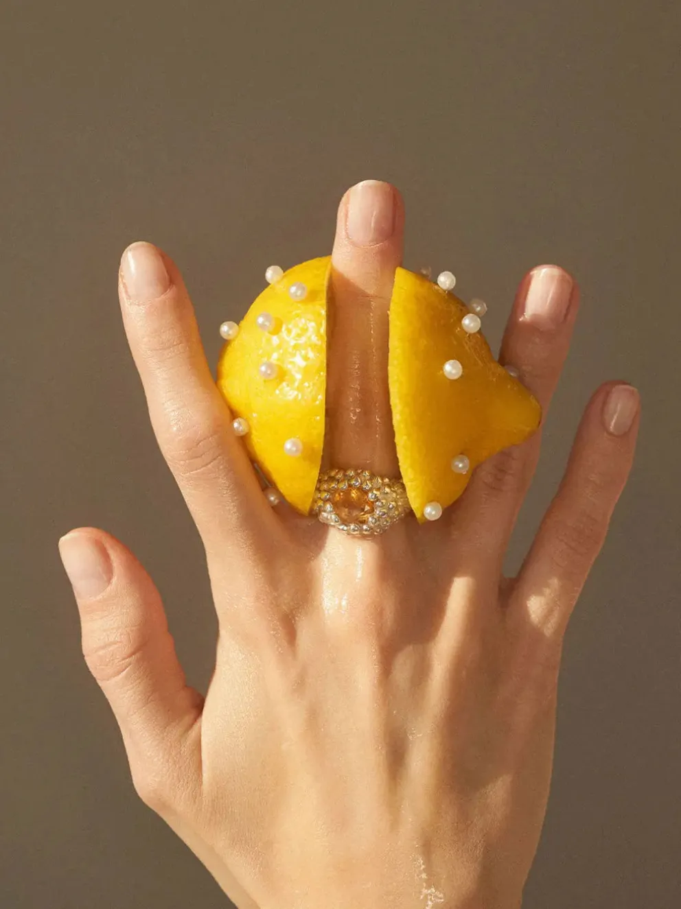 Pierścionek Lemon