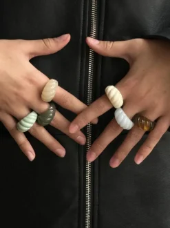 Pierścionek Sea Ring Ivory
