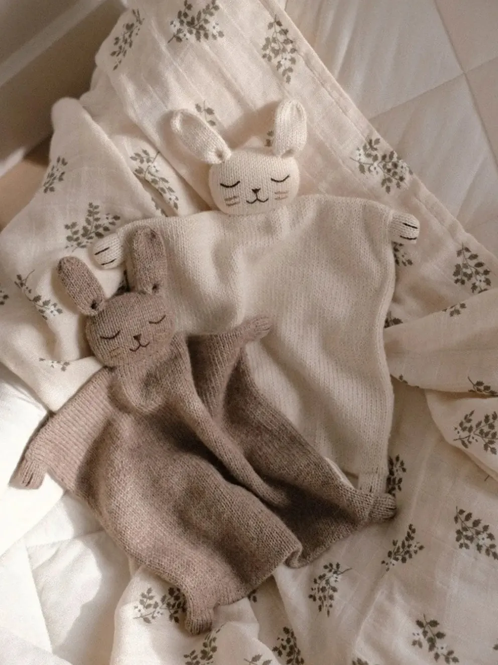 PIerwsza przytulanka Knitted Cuddle Cloth