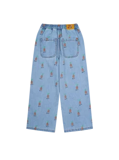 Pineapple Light Denim Pants