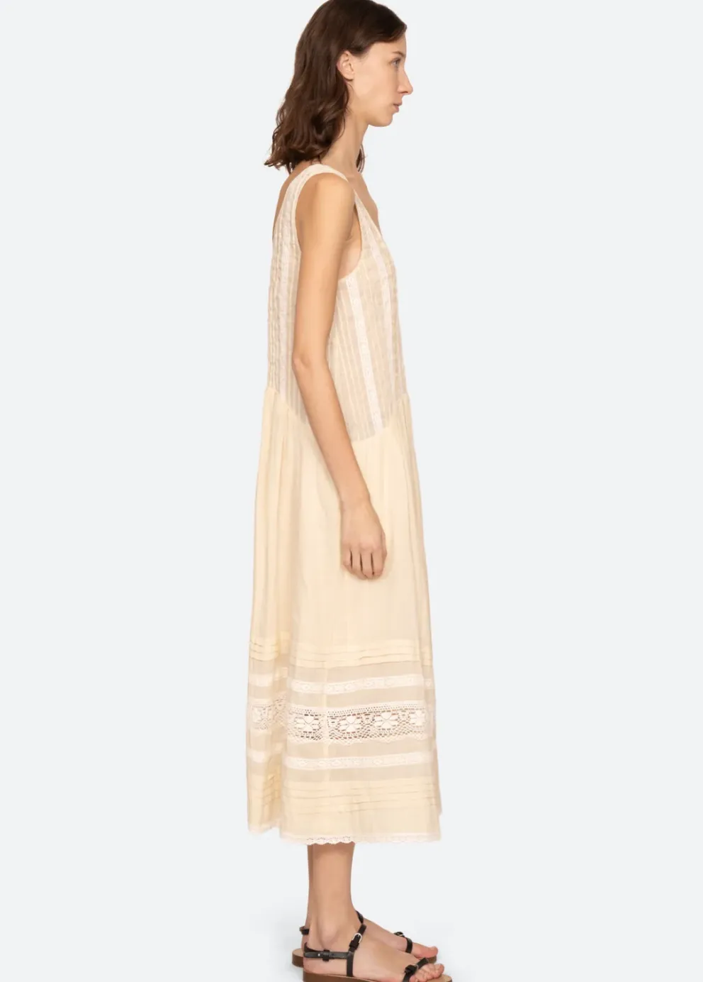 Pippa Solid Midi Dress