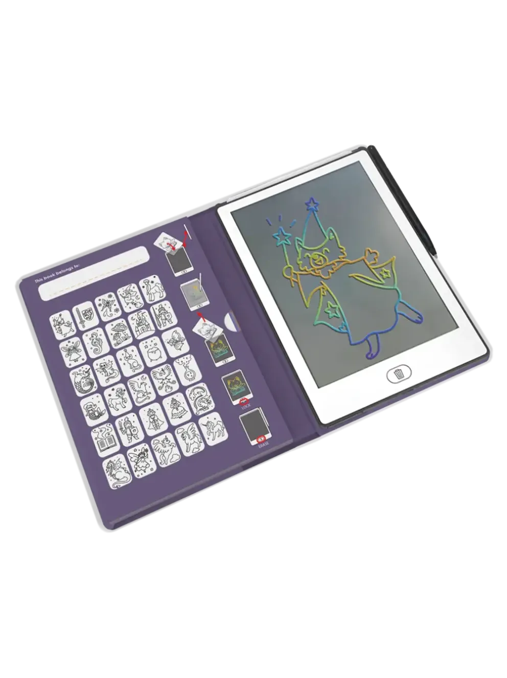 Podświetlany tablet do rysowania Kidydraw Mini Once Upon A Time