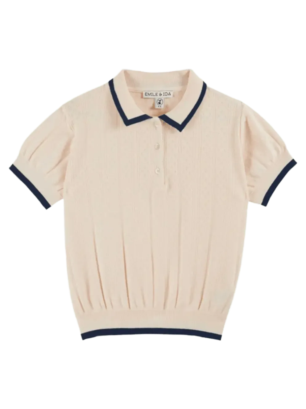 Pointelle Polo