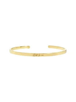 Pozłacana bransoletka C'est la vie Bangle