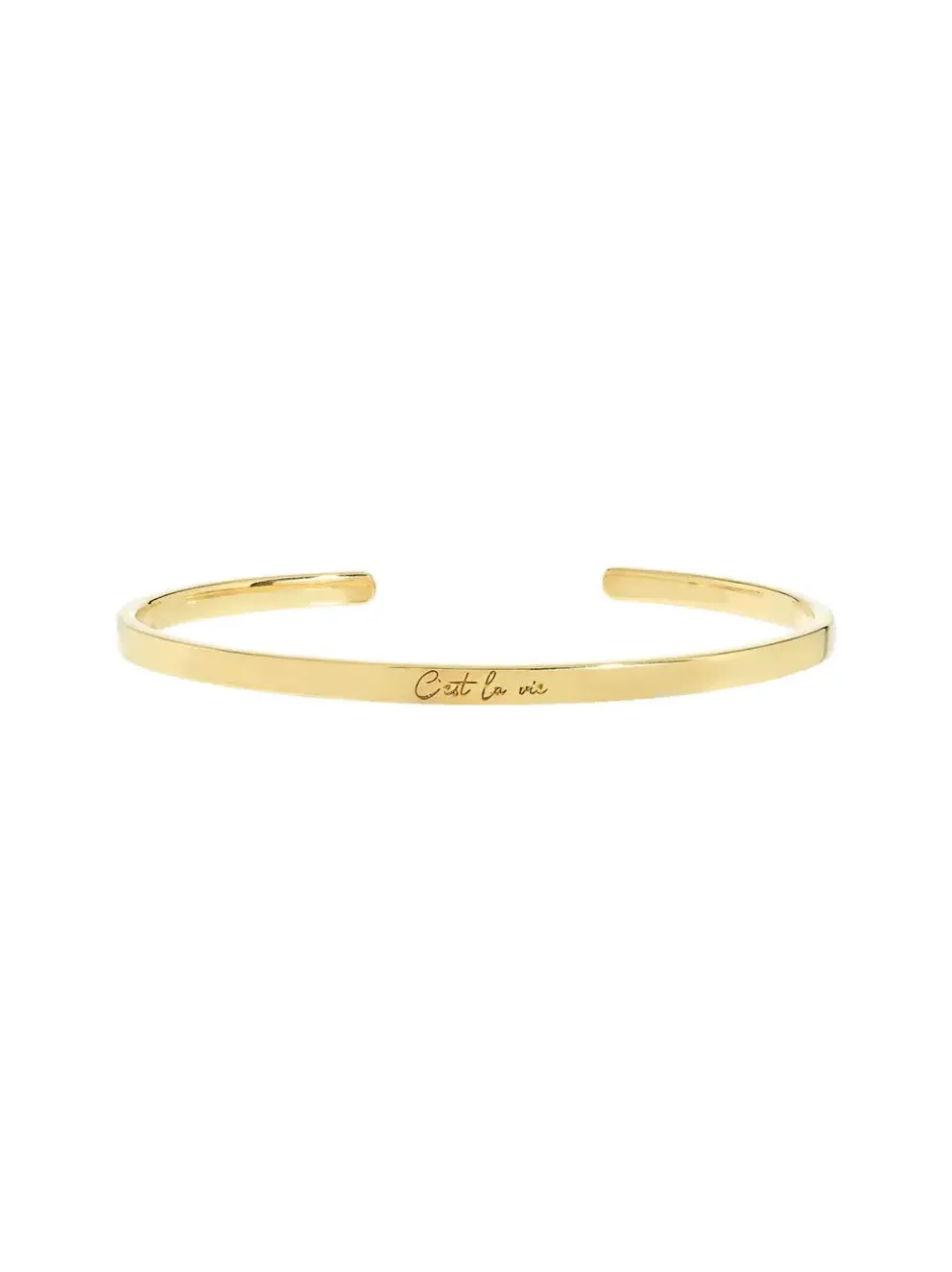 Pozłacana bransoletka C'est la vie Bangle