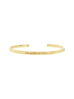 Pozłacana bransoletka To The Moon And Back Bangle