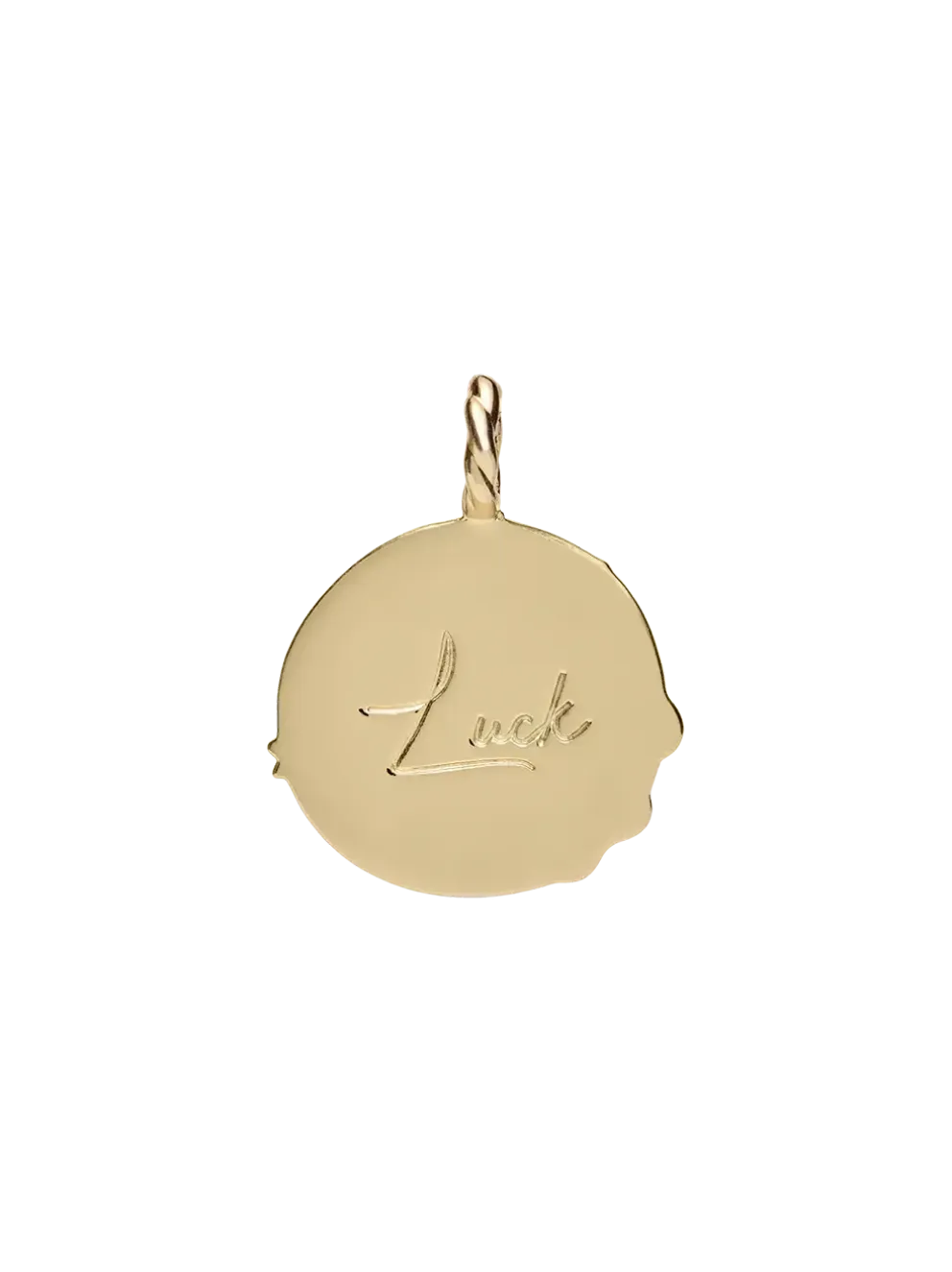 Pozłacana zawieszka Memorable Charm Luck