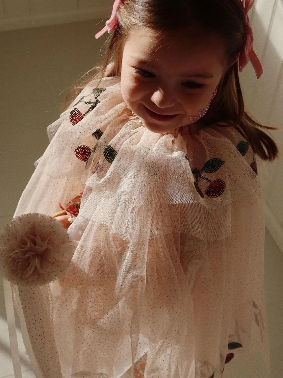 Przebranie z peleryną Princess Sequin Cape