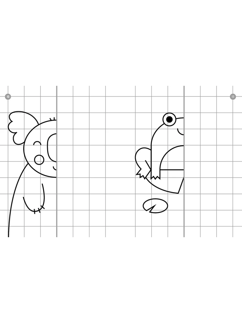 Przerysuj. Lustrzane rysowanie dla najmłodszych