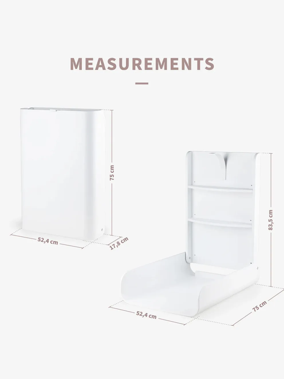 Przewijak Wall-mounted Changing Table