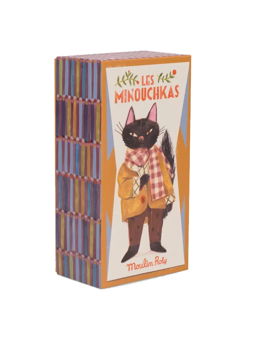 Przytulanka retro w ozdobnym pudełku Les Minouchkas