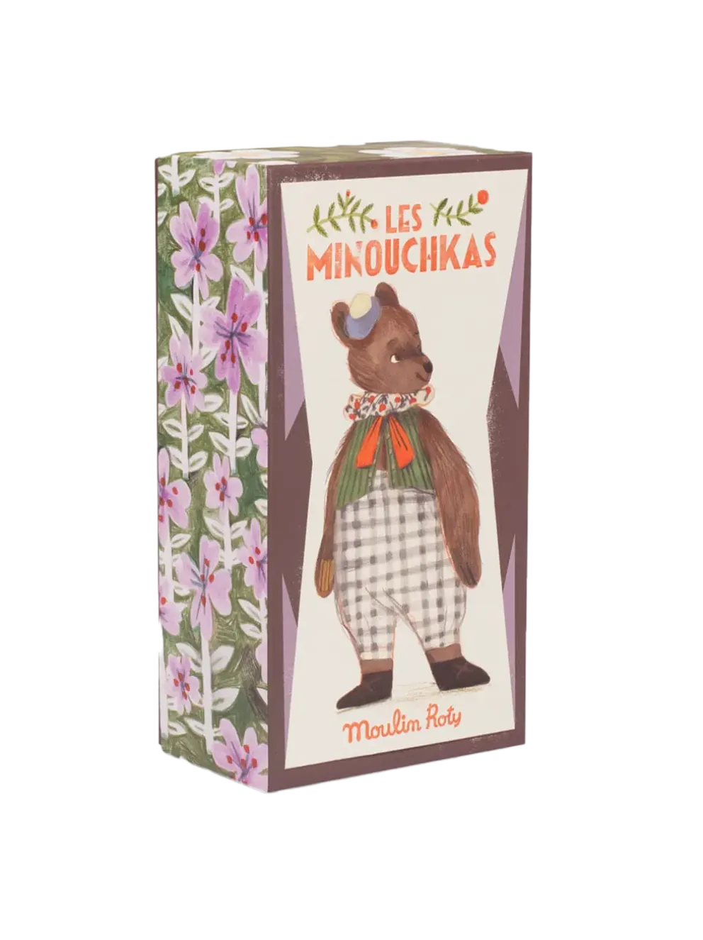 Przytulanka retro w ozdobnym pudełku Les Minouchkas