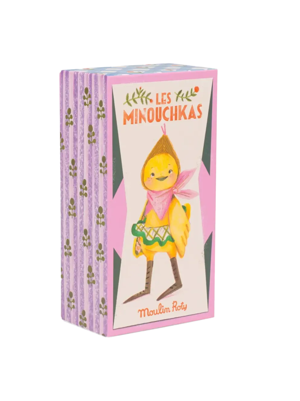 Przytulanka retro w ozdobnym pudełku Les Minouchkas