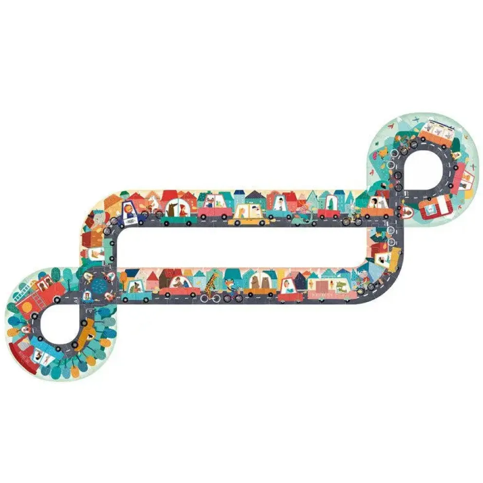 puzzle - droga Beep Beep