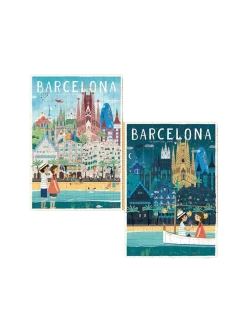 Puzzle dwustronne Gaudi Skyline