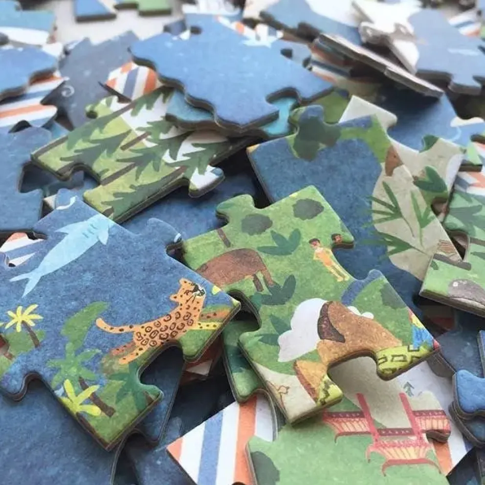 puzzle 200 elementów Odkryj Świat