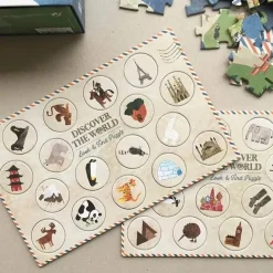 puzzle 200 elementów Odkryj Świat