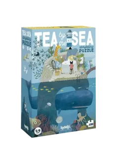 Puzzle 100 elementów Tea by the sea