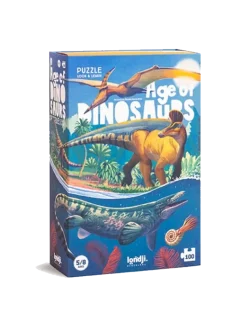 Puzzle i gra obserwacyjna Age of dinosaurs