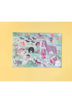 Puzzle kieszonkowe dla dzieci Cats & Dogs