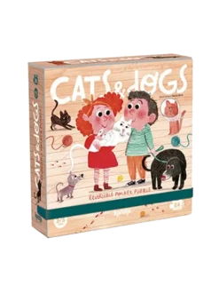 Puzzle kieszonkowe dla dzieci Cats & Dogs