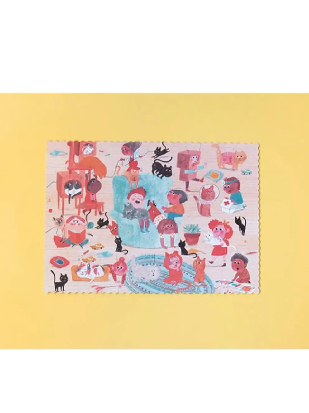 Puzzle kieszonkowe dla dzieci Cats & Dogs
