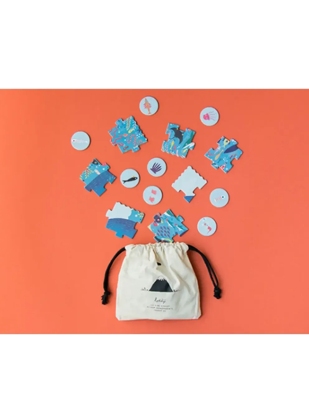 Puzzle kieszonkowe dla dzieci My Little Ocean