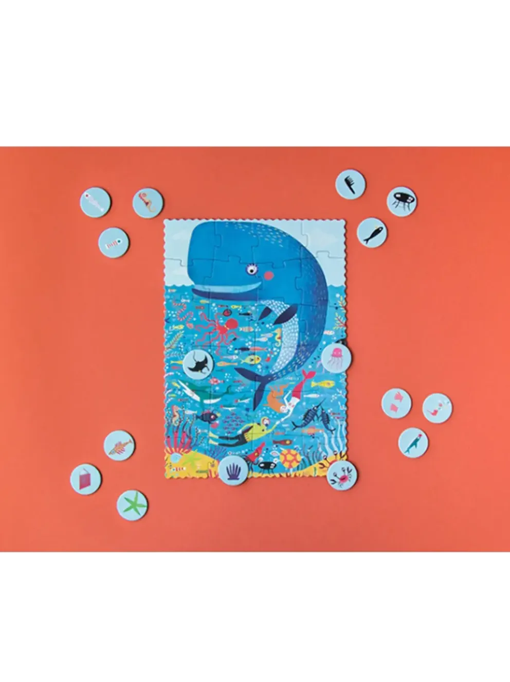 Puzzle kieszonkowe dla dzieci My Little Ocean