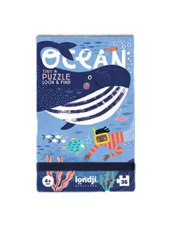 Puzzle kieszonkowe z grą obserwacyjną Ocean