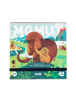Puzzle kieszonkowe z grą obserwacyjną Mamut