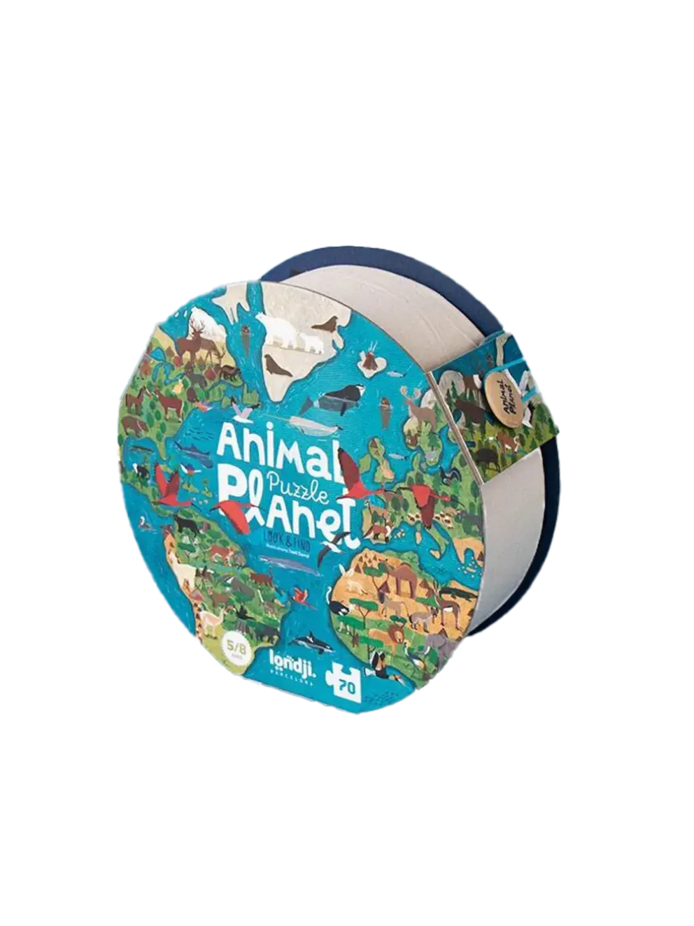Puzzle z grą obserwacyjną Animal Planet