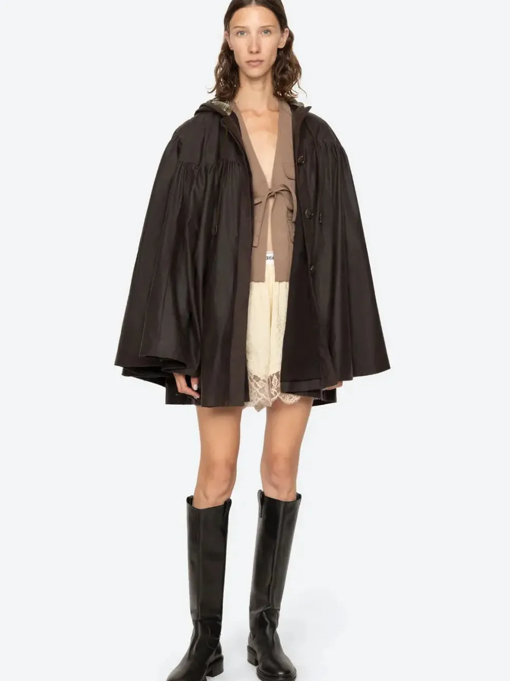 Quentin Solid Poncho