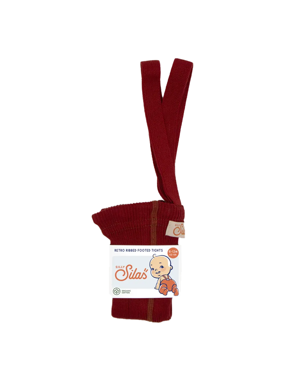 rajstopy z organicznej bawełny z szelkami w stylu vintage