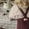 rajstopy z organicznej bawełny z szelkami w stylu vintage