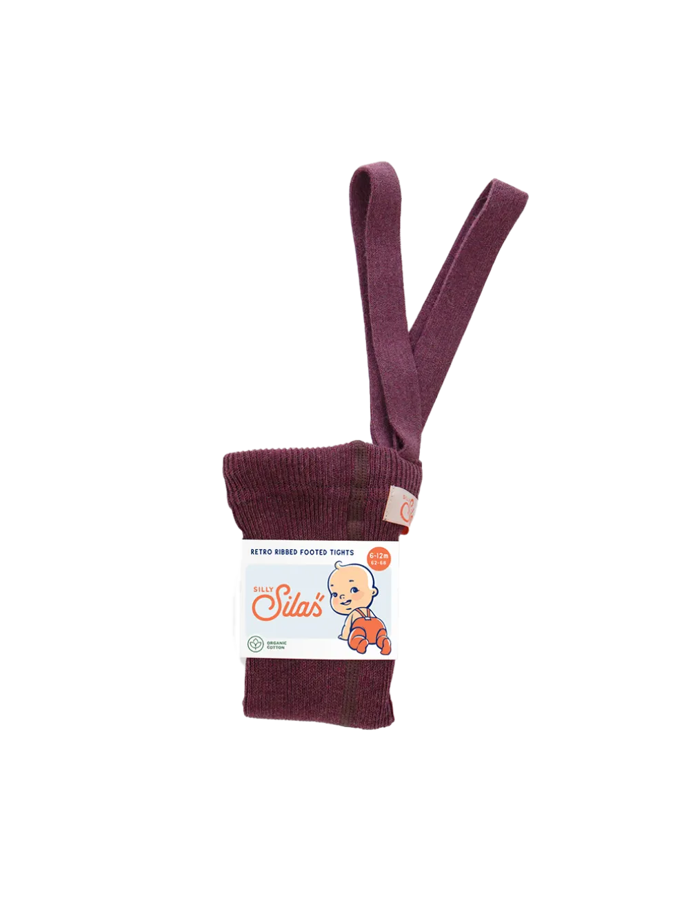 rajstopy z organicznej bawełny z szelkami w stylu vintage