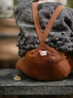 rajstopy z organicznej bawełny z szelkami w stylu vintage