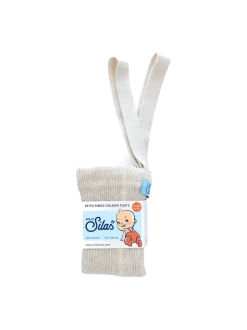 rajstopy z organicznej bawełny z szelkami w stylu vintage