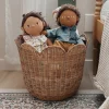 Rattanowy kosz na zabawki Tulip Basket