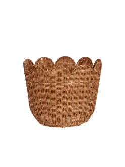 Rattanowy kosz na zabawki Tulip Basket