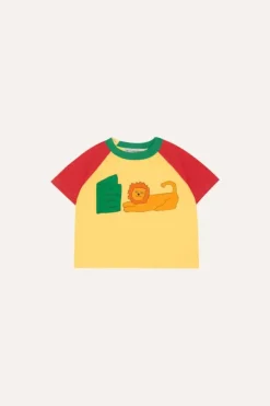 Reading Lion Baby Tshirt