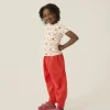 Red Washed Trousers